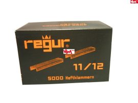 Tűzőkapocs REGUR® 11 Laposhuzal kapocs V2A - rozsdamentes 11/12mm 1.000 db/doboz		