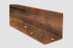   Egyenes L-gyepelválasztó szegély   Blank--Heavy  Rozsdabarna nyersacél  1,25 mm    h 196 x ma 5 cm