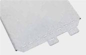 Gyepelválasztószegély Easy szürke acéllemez 0,55mm horgonyzott h 96 x ma 18 cm