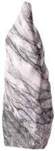 Márvány-Monolit polírozott  halványlila, természetes kő, polírozott, vágott aljzattal H60-90 cm.  60-140kg/db