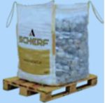 Big-Bag zsák,  üres, fehér, PP-szövetzsák 70x70x70cm