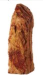   Travertin-Monolit Tűzpiros Természetes kő, érdes, vágott aljzattal H 60-90 cm 1 db (60-140 kg) 