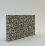   80 cm magas  kerítés komplett gabion fémszerkezet (kő nélkül)