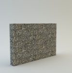   100 cm magas  kerítés komplett gabion fémszerkezet (kő nélkül)