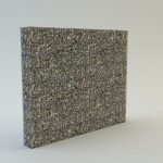   KOBOX 180 cm magas  kerítés komplett gabion fémszerkezet (kő nélkül)