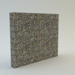   KOBOX 220 cm magas  kerítés komplett gabion fémszerkezet (kő nélkül)