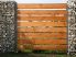 240 cm magas  kerítés komplett gabion fémszerkezet (kő nélkül)