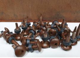 Corten színű önmetsző csavarok Corten színű önmetsző csavarok