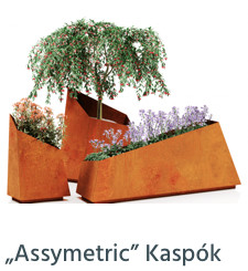 „Assymetric” Kaspók