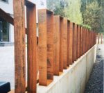 CORTEN ACÉL KERÍTÉS „Kubas”